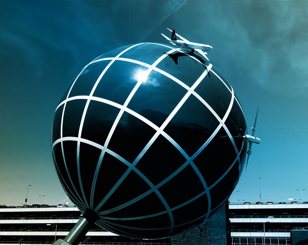 Image of a globe depicting a holistic business approach